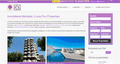 Desktop Screenshot of luciapou.com